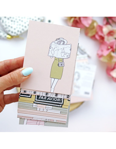 Pack tarjetas Patrones Travel Rita's Diary