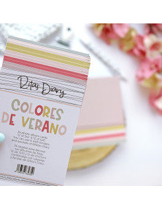 Pack tarjetas Sólidas Travel Rita's Diary 2