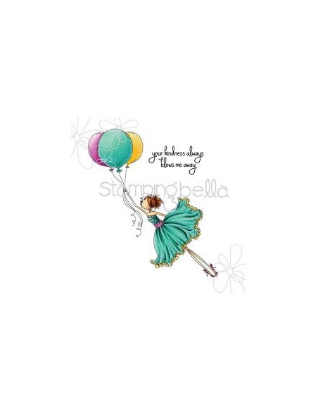 Stampingbella Uptown Girl Bianca loves her big cake