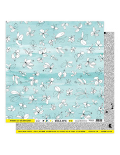 kit papel Yellow de florileges 2