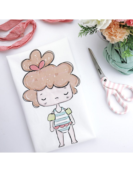 Panel de tela Manguitos de Alúa Cid