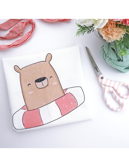 Panel de tela Al agua Osos de Alúa Cid