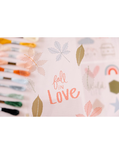 Set para bordado, Salvaje de Mintopía