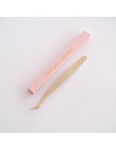 Pinzas dorado mate de Lora Bailora