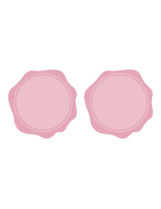 Bote de perlas de lacre Rosa crepé de Mintopía 2