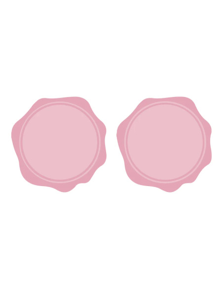 Bote de perlas de lacre Rosa crepé de Mintopía