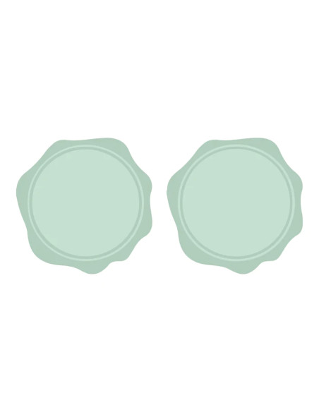 Bote de perlas de lacre Verde Suculento de Mintopía