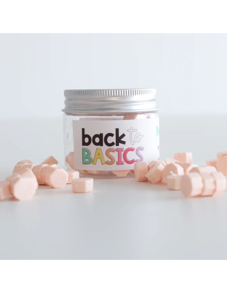 Bote de perlas de lacre Rosa bailarina de Mintopía