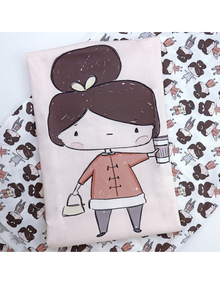 Panel de tela ¡Buenos días!, Aridad de Alúa Cid