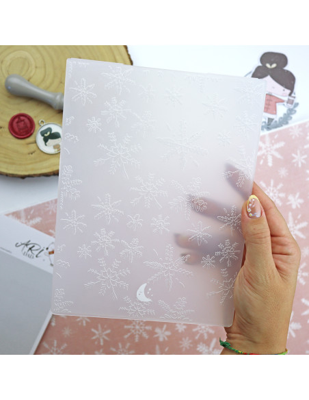 Carpeta de emboss copos, Aridad de Alúa Cid