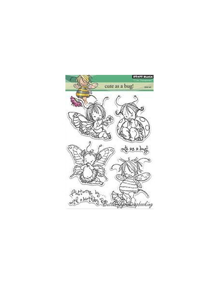 Sello Penny Black cute as a bug