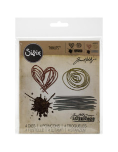 Troquel Garabatos y plas de Tim Holtz