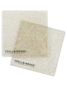 Placas de corte 6 Spellbinders con purpurina 2