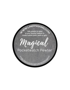 Polvo mágico Pocketwatch Pewter Lindy's