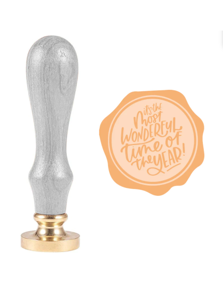 Sello lacre Time of year de Mintopía