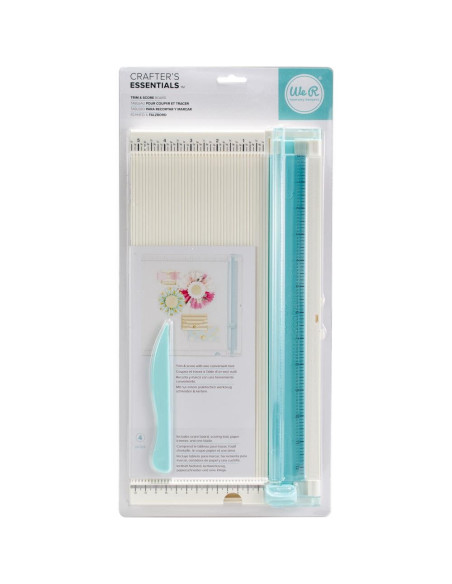 Cizalla Turquesa con base de plegado WeR