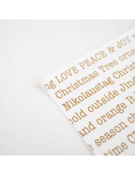 Papel vegetal December Vibes de Lora Bailora