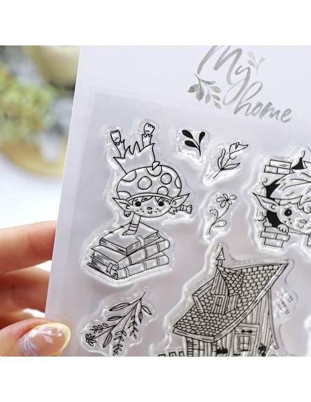 Set de sellos Un minuto más, de Mamen Montero