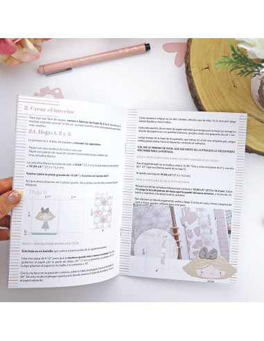 Cuadernillo tutorial Un poco de magia, de Alúa Cid