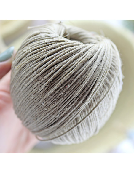 Ovillo cordón encerado 125 metros