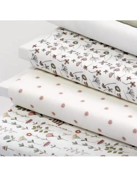 Tela Topitos rosas de El altillo de los duendes