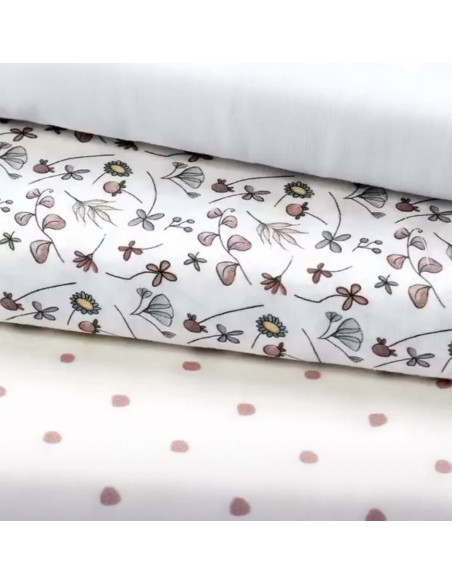 Tela Topitos rosas de El altillo de los duendes