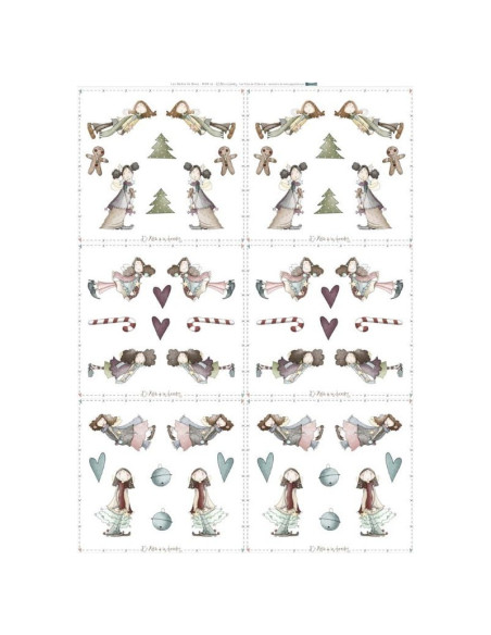 Set 3 panel 50cm del altillo de los duendes