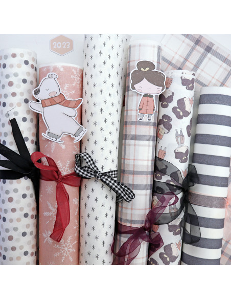 Tela de encuadernar Cuadros, Aridad de Alúa Cid