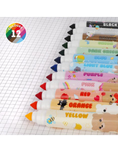Set de rotuladores infantiles Teddy Friends de legami 2