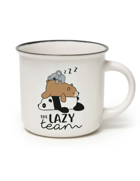 Taza de café Lazy team