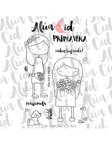 Alua Cid sello Marzo mola