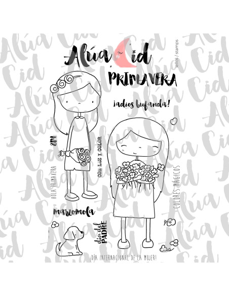 Alua Cid sello Marzo mola