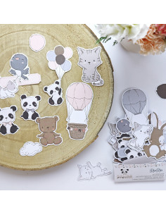 Set de troquelados Panda, Pequeño Panda 2