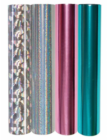 Glimmer Hot Foil Metallic & Holographic (Variety Pack 4)  Spellbinders