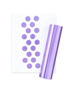 Glimmer Hot Foil Lavender Petal Spellbinders 2
