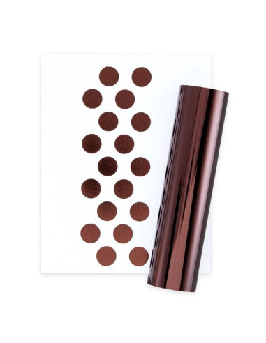 Glimmer Hot Foil Espresso Bean Spellbinders