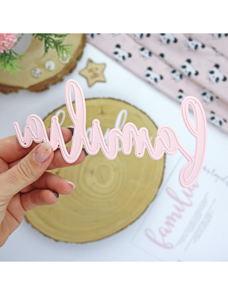 Troquel XL Familia, Pequeño Panda