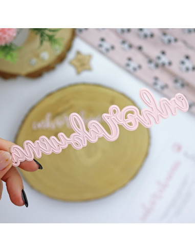 Troquel XL Enhorabuena, Pequeño Panda