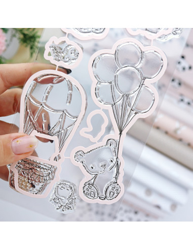 Sello + Troquel Pequeño Panda XL