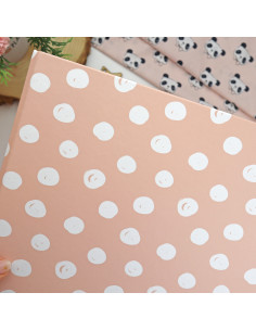 Carpeta 9x12'' Topos Pequeño Panda 2