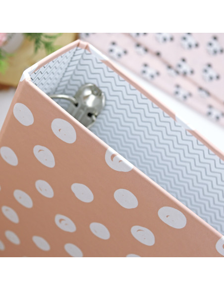 Carpeta 9x12'' Topos Pequeño Panda