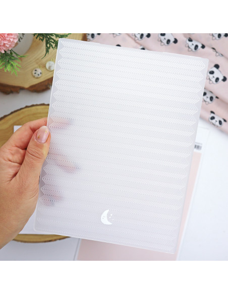 Carpeta de emboss ZigZag Pequeño Panda