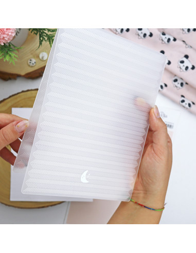 Carpeta de emboss ZigZag Pequeño Panda