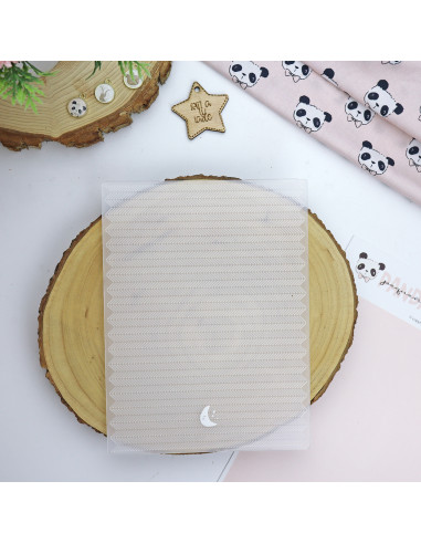 Carpeta de emboss ZigZag Pequeño Panda