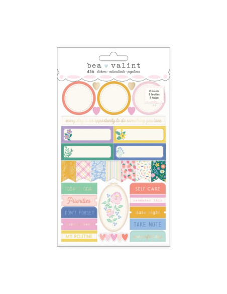 Libro de pegatinas Poppy and Pear