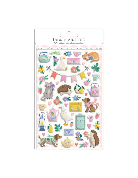 Puffy Poppy and Pear