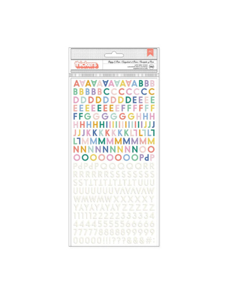 Abecedario Poppy and Pear