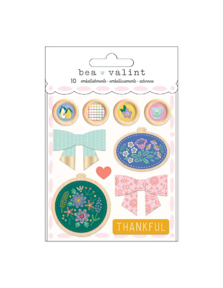 Mix de Adornos Poppy and Pear