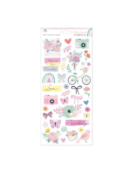 Pegatinas Rainbow Avenue