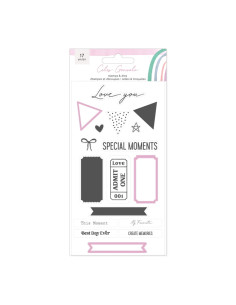 Set de Sellos y Troqueles iconos Rainbow Avenue